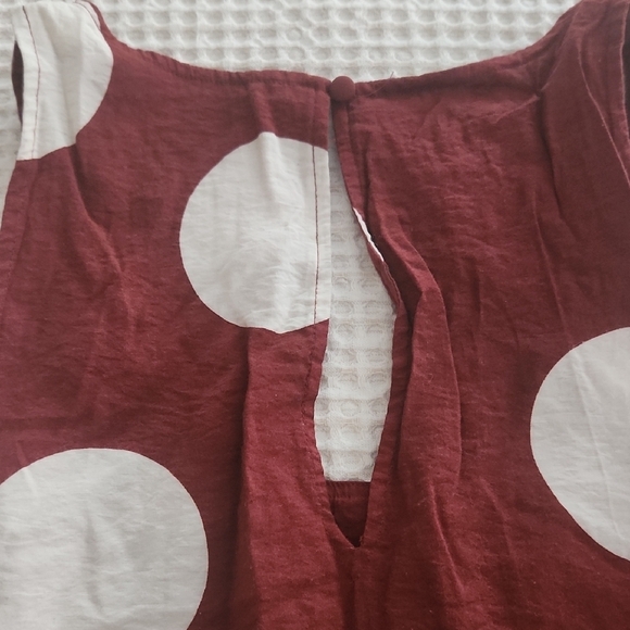 Anthropologie Sundress in Red / White - Picture 5 of 5